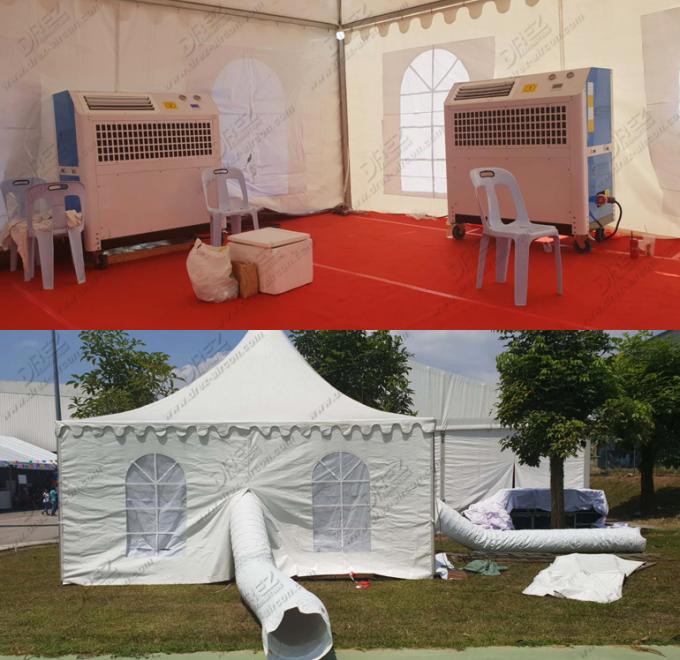 6 Ton Portable Tent Air Conditioner Drez Ducted AC Units For Wedding Halls