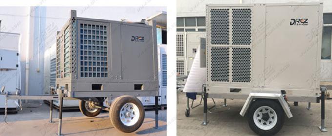 10HP 29KW Trailer Mounted Air Conditioner Easy Transporting Cooling Packaged Rooftop Type