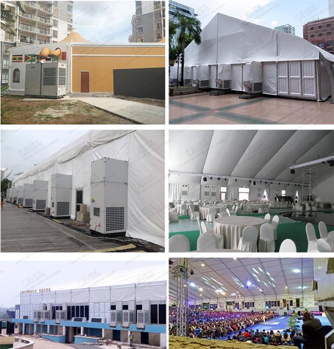 22 Ton 72.5kw Industrial Air Tent Cooler Event Cooling System Trailer Tent