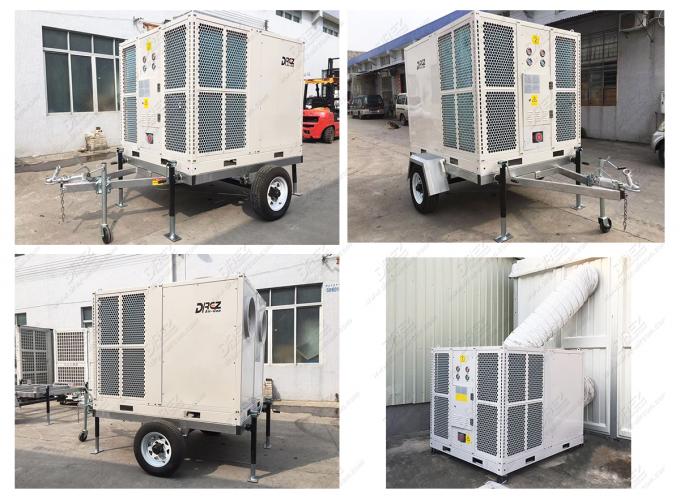 Industrial Duct Mobile Aircon For Tent , 25HP HVAC Tent Air Conditioner
