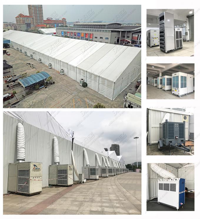 Low Power Consumption Air Conditioning Packaged Tent AC Unit Temporary 50㎡ Cooling Area