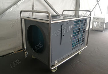 China Outdoor Horizontal Portable Tent Air Conditioner , 4T Temporary Packaged Tent Air Cooler supplier