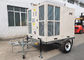 Outdoor Portable Air Conditioning Units 15HP BTU127500 Ducted Domed Type With Trailer supplier