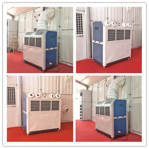 Outdoor Event Air Conditioning Unit White & Blue / Custom Color Available