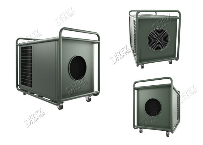 Horizontal 4 Ton Portable Air Conditioner 55200BTU Outdoor Cooling Type With Duct