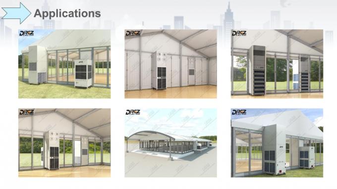 Portable HVAC Unit 10 Ton Commercial Tent Air Conditioner For Exhibition Halls