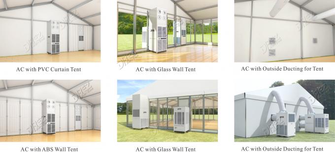 Floor Standing Outdoor Tent Air Conditioner , BTU264000 22T Package Tent AC Unit