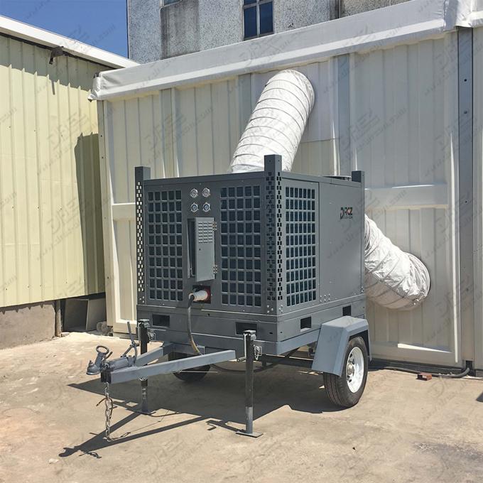 Large Trailer Mounted Mobile Ducted Tent Air Conditioner 165600BTU CE SASO ISO