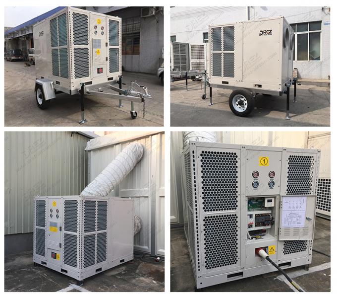 Double Deck Tents Ducted Trailer Air Conditioner Temperature Controller 21.25kw