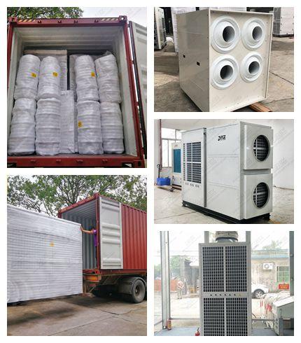 R407c Commercial Tent Air Conditioning Units 36HP 33 Ton Large Cooling Capacity