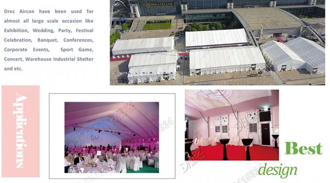 400 sqm Area Exhibition Tent Air Conditioner For Event Hall Cooling