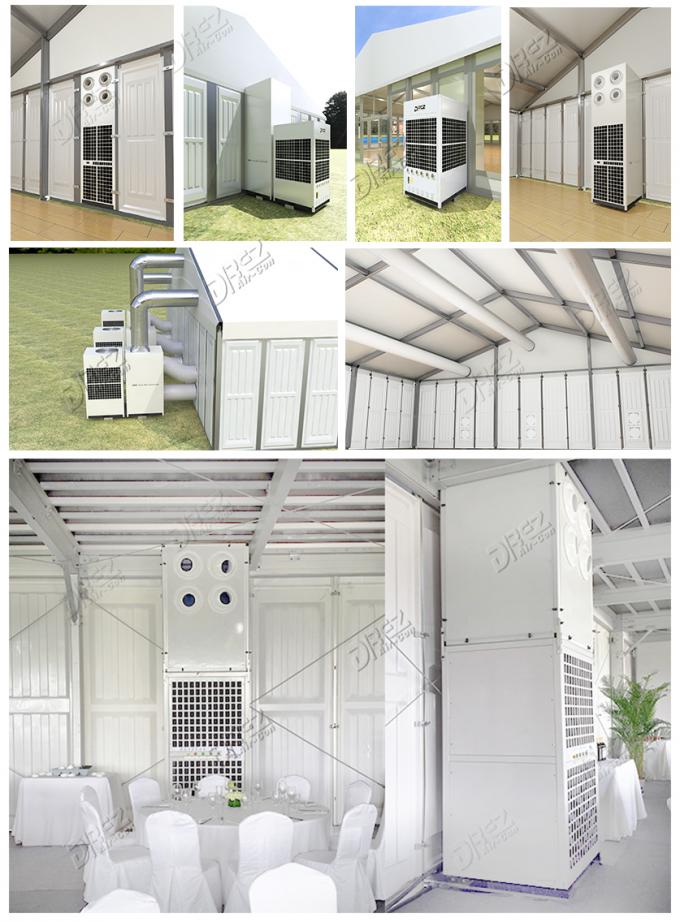 Central HVAC Tent Air Cooled Aircon Industrial Air Conditioner For Exhibition Tent