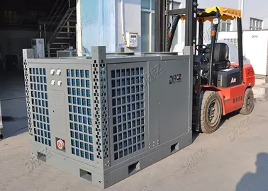 China 72.5KW Ducted Trailer Mounted Air Conditioner , 25HP Portable Outdoor AC Unit supplier