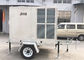 Outdoor Portable Air Conditioning Units 15HP BTU127500 Ducted Domed Type With Trailer supplier