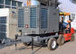 72.5KW Ducted Trailer Mounted Air Conditioner , 25HP Portable Outdoor AC Unit supplier